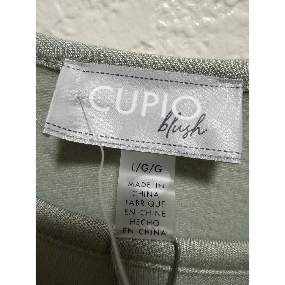 CUPIO Blush Green Blouse Size L - Picture 2 of 4